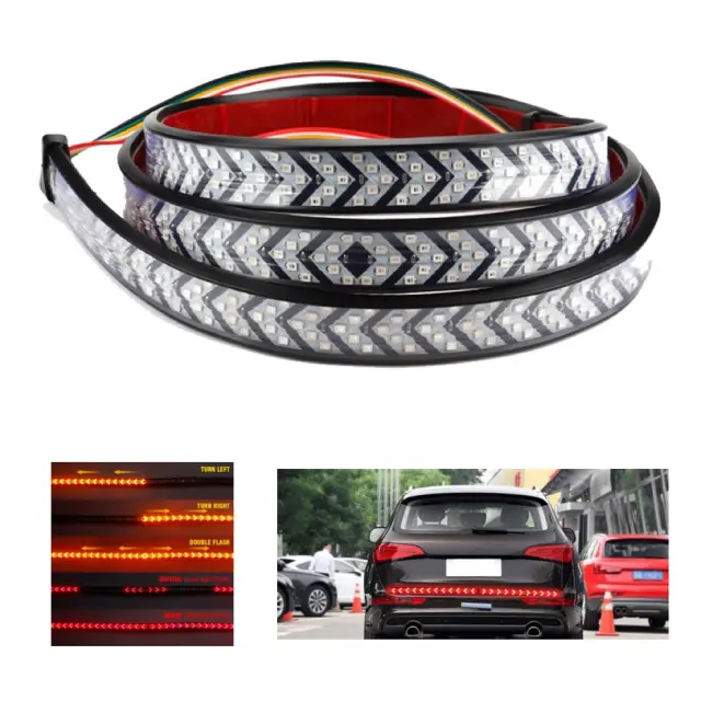 Αυτοκόλλητη ταινία Led αυτοκινήτου φλας και stop 12V 1.2m OEM