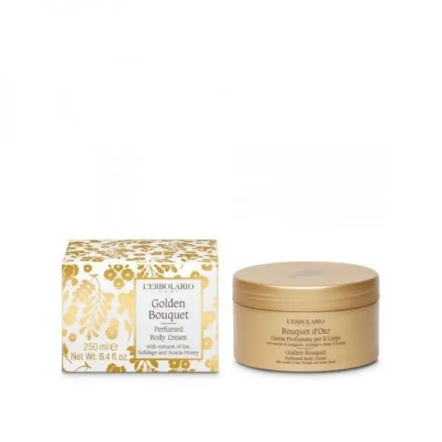 L' Erbolario Bouquet d'Oro Crema Profumata Per il Corpo Αρωματική Κρέμα Σώματος 250ml