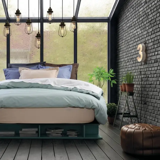 Σεντόνι μεμονωμένο Best Μονό 100x200+35cm με λάστιχο Das home Μπορντώ 3