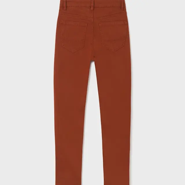 Junior 10 έως 18 ετών Παντελόνι slim fit ECOFRIENDS κεραμιδί - 12Ε 3