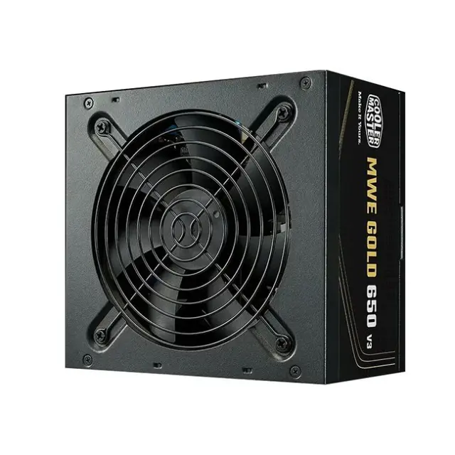 CoolerMaster MWE Gold rev. 3.0 650W Μαύρο Τροφοδοτικό Υπολογιστή Full Modular 2