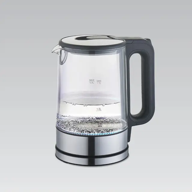 Maestro MR053 electric kettle 1.7 L 2200 W Black, Transparent