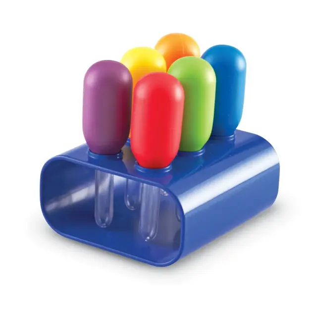 Learning Resources Εκπαιδευτικό Παιχνίδι Primary Science® Jumbo Eyedroppers with Stand για 3+ ετών LER 2779 2