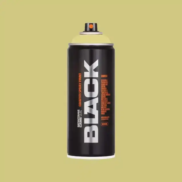 Montana Black Spray Paint 400ml BLK-6610 Bamboo
