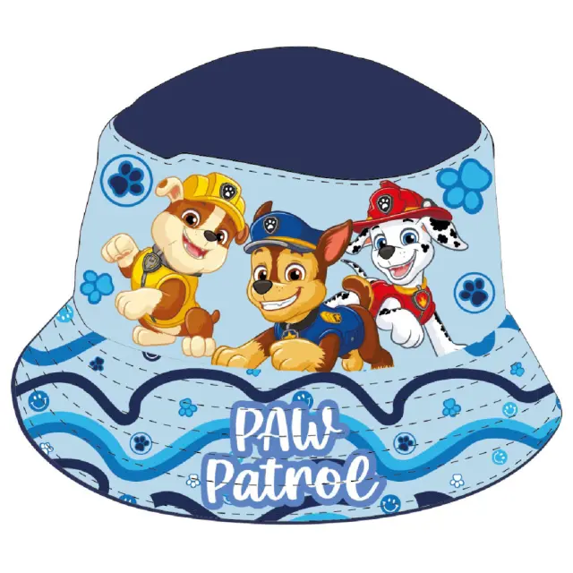 Paw Patrol Boys Παιδικό Καπέλο Bucket Υφασμάτινο Γαλάζιο 2