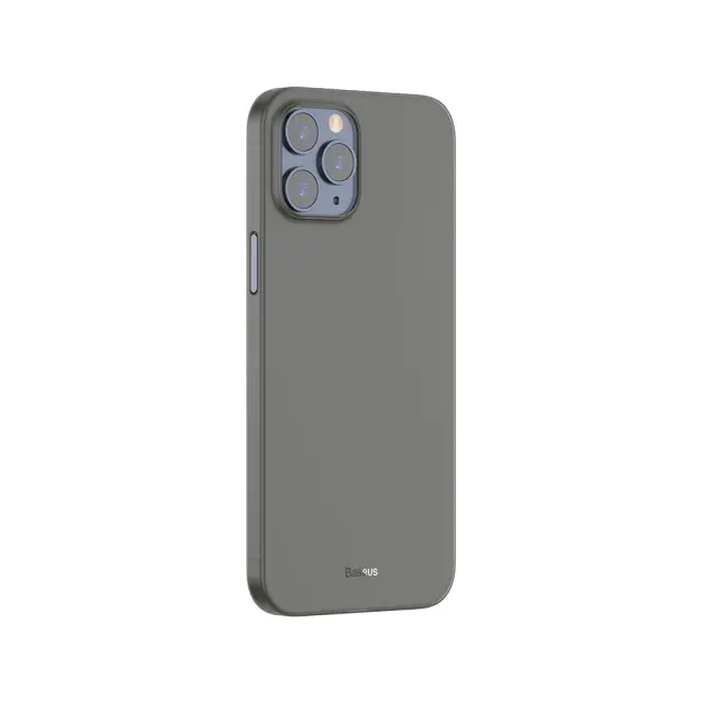 Θήκη Baseus Wing για Apple iPhone 12 Pro Max Μαύρη Διάφανη