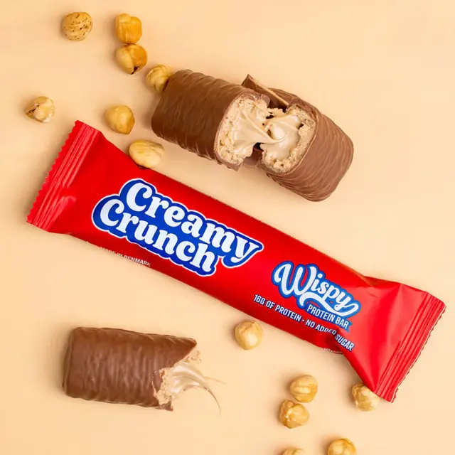 Wispy Protein Bar creamy-crunch, 55-g 3