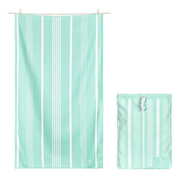 Πετσέτα Μπάνιου 85x40cm Quickdry Dock & Bay Eucalyptus Green 5060668833292