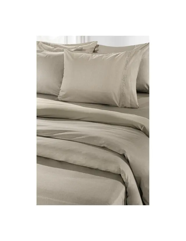 Παπλωματοθήκη Μονή Guy Laroche Color Plus Taupe 165x225 2