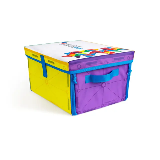 Magna-Tiles Καλάθι Αποθήκευσης & Επιφάνεια Παιχνιδιού (Storage Bin & PlayMat) 20200 2