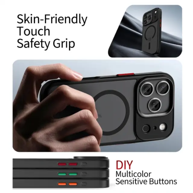 Tech-protect Magmat Xt 4-set Magsafe Iphone 17 Pro Max Matte Black 2