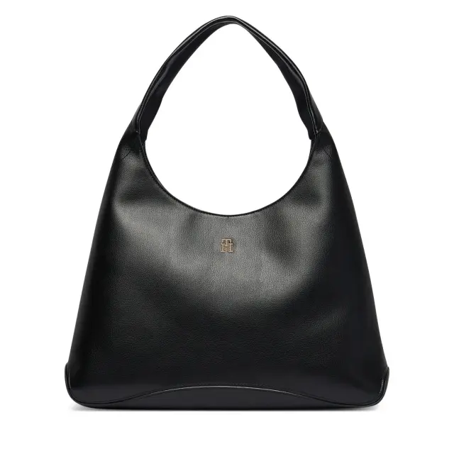 Γυναικεία Τσάντα Χειρός/Ώμου Tommy Hilfigher AW0AW19187 - BDS Μαύρη Μαύρο Tommy Hilfiger - One Size