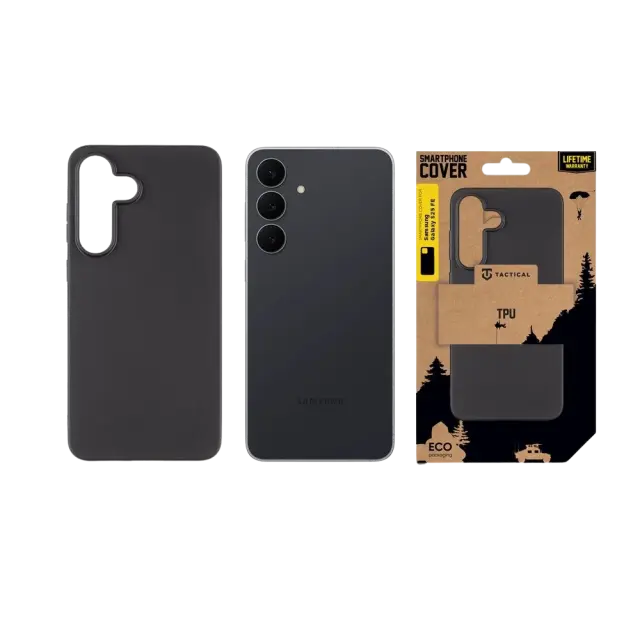 Tactical TPU Cover for Samsung Galaxy S25 FE Black 3