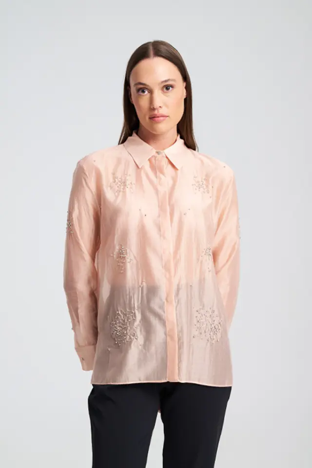 Πουκάμισο με Διακριτική Λάμψη Amarisa Shirt - XS 2