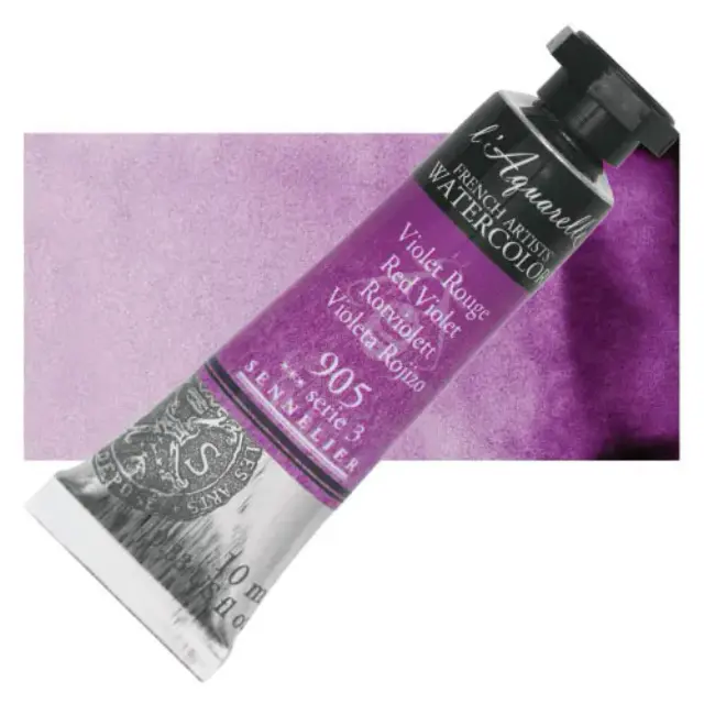 Χρώμα Ακουαρέλας Sennelier l Aquarelle Σωληνάριο 10ml - 905 Red Violet