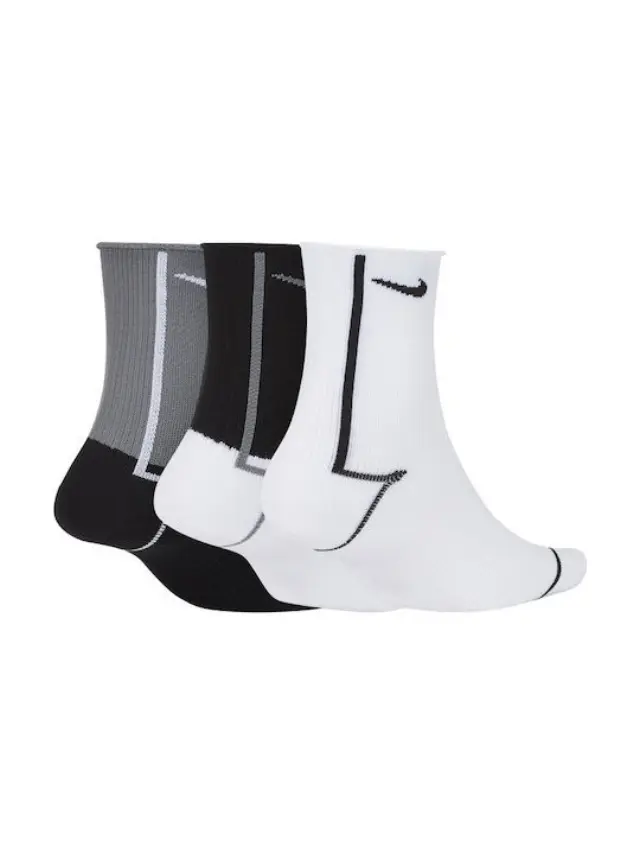 Nike Everyday Plus Running Κάλτσες Πολύχρωμες 3 Ζεύγη CK6021-904 - 38-42