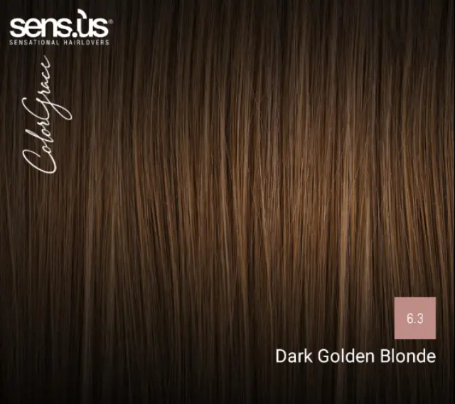 Sensus Color Grace M3K 6.3 Dark Golden Blonde 100ml - (μόνιμη βαφή ντορέ ξανθό σκούρο) 2