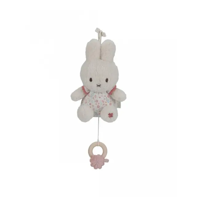 Little Dutch Υφασμάτινο μουσικό κουκλάκι Miffy - Lucky Blossom GRS / LD-NIJN365 (Little Dutch)
