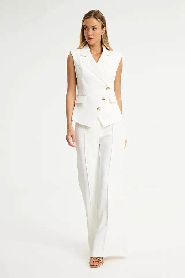 Tailored Παντελόνι με Νερβίρ DALISA TROUSERS - XS 2
