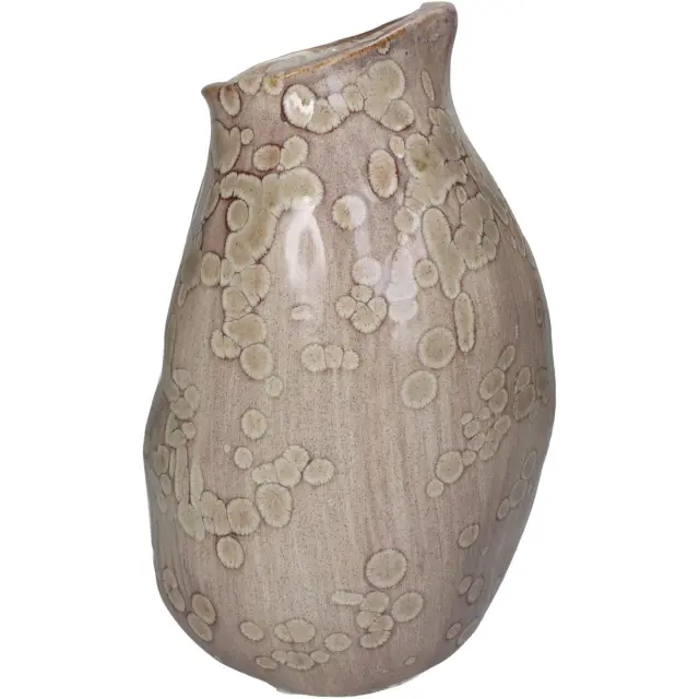 Βάζο Μοβ Κεραμικό 19.5x19.5x31cm 3