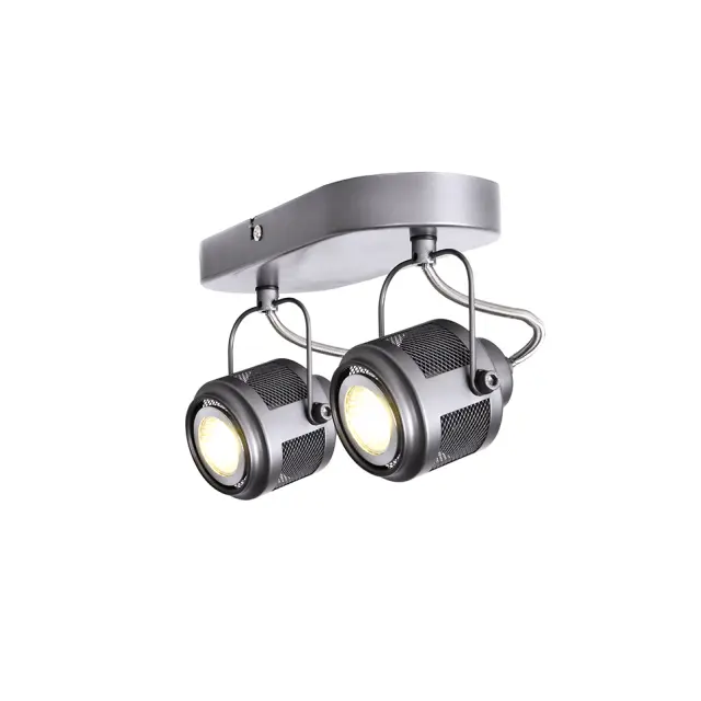 AcaLight Offer NETTO ΦΩΤΙΣΤΙΚΟ ΟΡΟΦΗΣ ΑΝΘΡΑΚΙ ΑΛΟΥΜΙΝΙΟ ΣΥΜΒΑΤΙΚΟ 2ΧGU10 IP20 240Χ115mm