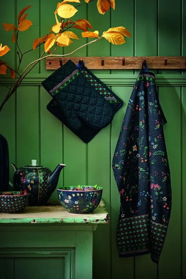 PIP STUDIO - ΠΟΔΙΑ BERRY BLUES BLUE 85cm X 88cm - One size 2