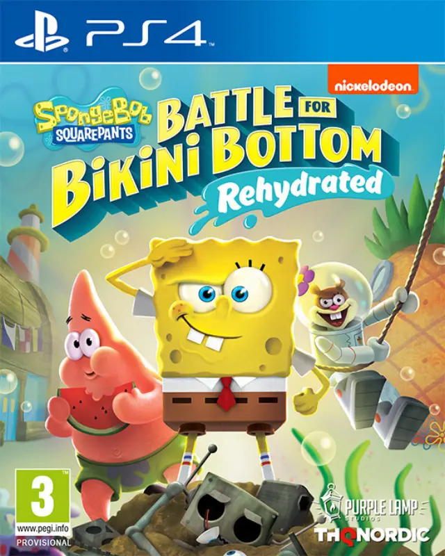 PS4 Spongebob SquarePants: Battle for Bikini Bottom - Rehydrated