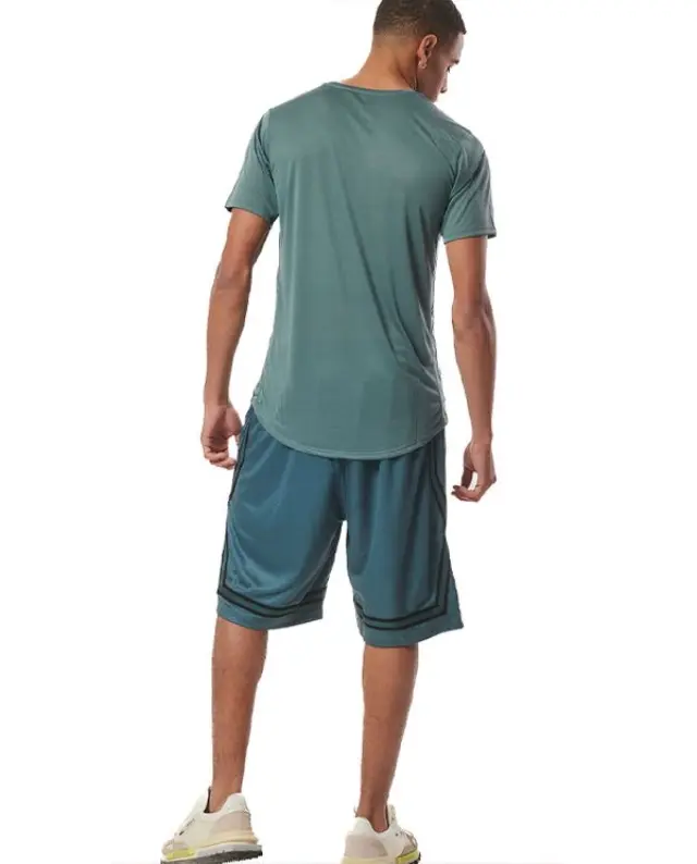 MEN'S TRAINING ACTIVE T-SHIRT 053430-01-PINE GREEN - L 2