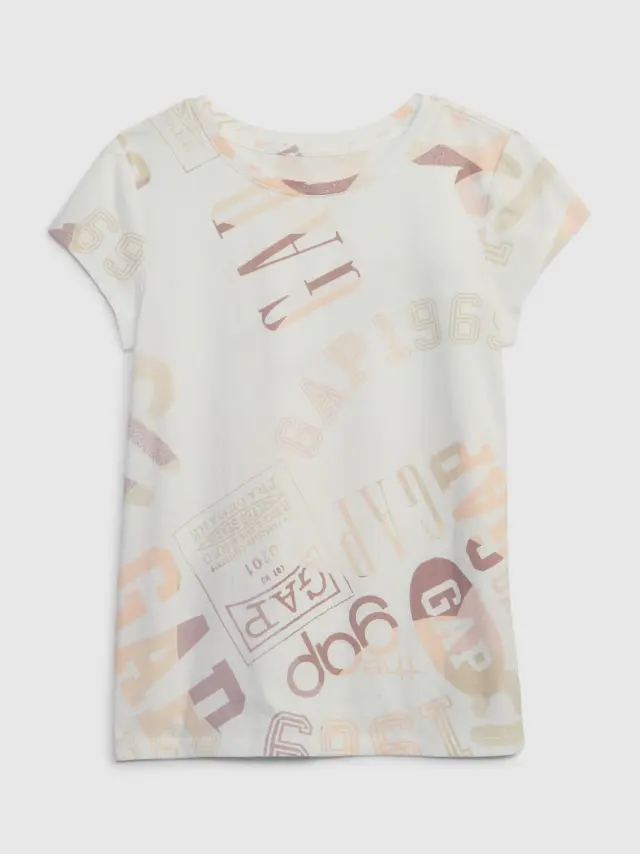 Multi Παιδική Gap Logo Μπλούζα GAP LOGO MULTI - S