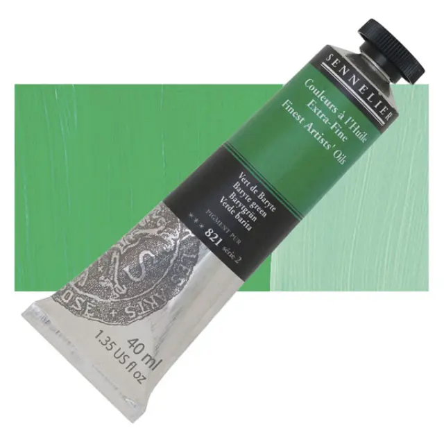 Sennelier Λάδι Finest Artists Oil 821 Baryte Green - 40ml