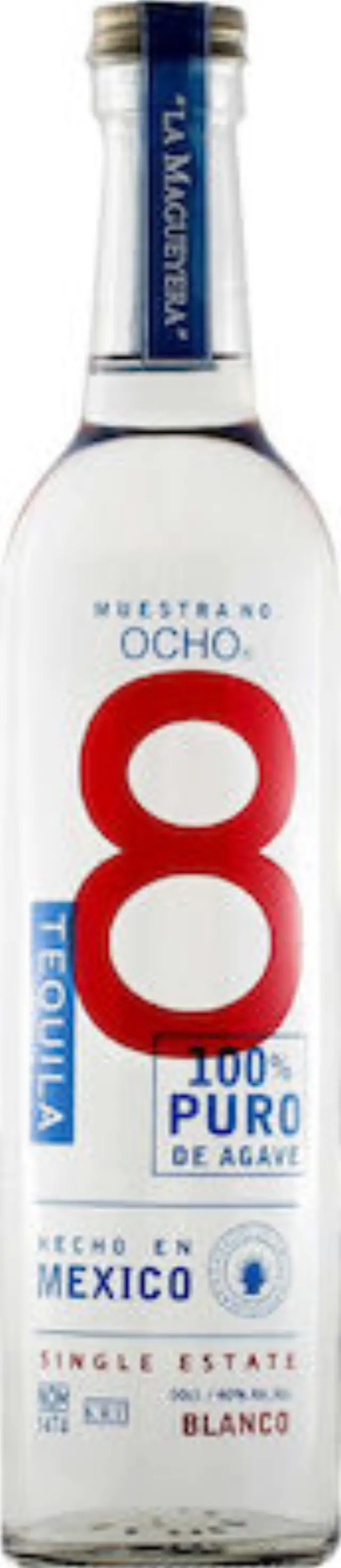 OCHO BLANCO TEQUILA 500ML