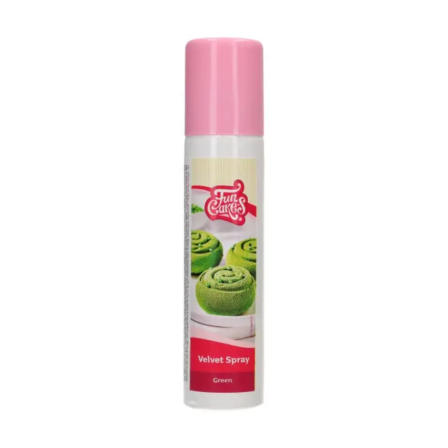 Funcakes Σπρέι Βελούδο - Πράσινο -100ml