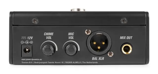 POWER DYNAMICS TM370 ΜΙΚΡΟΦΩΝΟ ΑΝΑΚΟΙΝΩΣΕΩΝ 2