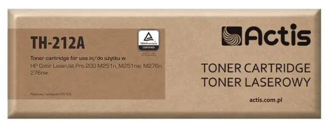 Actis TH-212A Toner (replacement for HP 131A CF212A, Canon CRG-731Y Standard 1800 pages yellow)