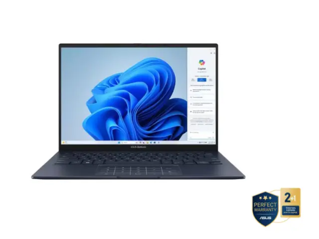 ASUS Laptop Zenbook 14'' Core U9-285H 32GB 1TB SSD Intel Graphics Windows 11 Home 2Y (90NB14W3-M02370)
