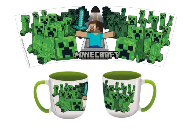 Κούπα κεραμική MINECRAFT Survival Mode Mug Elite Colored Inner 385ml 56096414 2