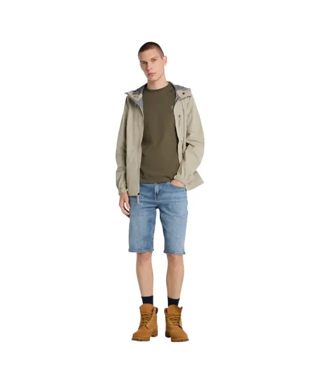 Timberland - Ανδρικό T-shirt SS Dunstan River Jersey Crew Tee Slim Fit TB0A2BPR-AR5 Λαδί - M 2