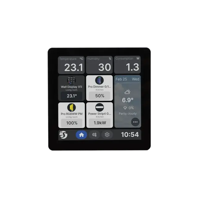 3800238073039 | Shelly Wall Display X1i Black - EAN 3800238073039