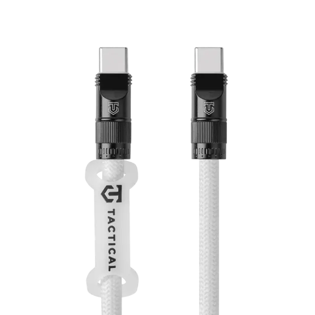 Tactical Wire Snake USB-C 1.2m White 3