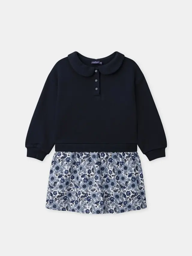 Παιδικό Φόρεμα για Κορίτσια Preppy Navy ΜΠΛΕ