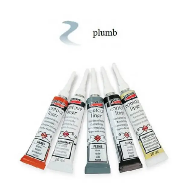 Contour Liner ανάγλυφο περίγραμμα Pentart 20ml - Plumb