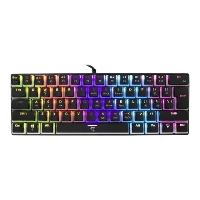 White Shark Gaming Keyboard Ashiko Black (ASHIKO-2-B-US-RED.SW)