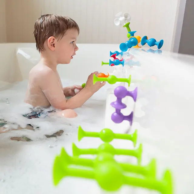 Βεντουζάκια Squigz 22 τεμ | Δημιουργικό Παιχνίδι Κατασκευών 3+ | Fat Brain Toys 2
