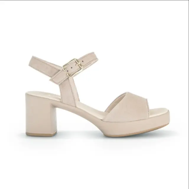 Gabor Πέδιλα Γυναικείο δέρμα Nubuck Μπεζ GAB/24541 12-DESERT