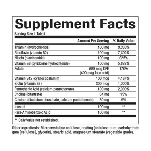 Natural Factors Complete B Time Release 2