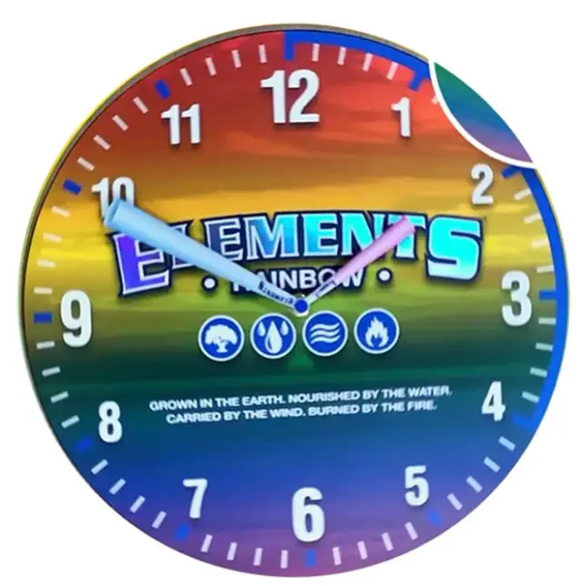 Elements Cone Wall Clock Rainbow - Ρολόι Τοίχου 30cm