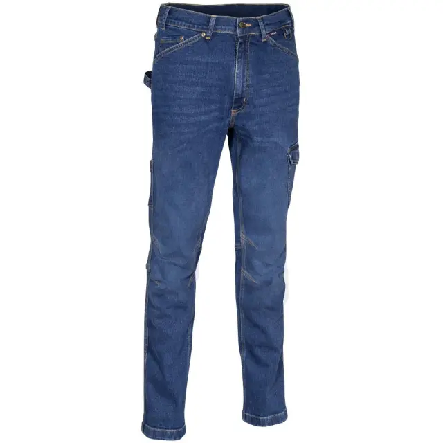 Jean Ελαστικό Παντελόνι Εργασίας Cofra Paradas dark blue - EU 48