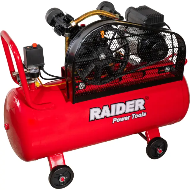 RAIDER Αεροσυμπιεστής 100L RD-AC17 1.5kW 2