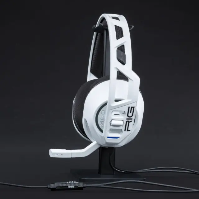 Nacon 300 PRO HS Over Ear Gaming Headset με σύνδεση 3.5mm Λευκό 2