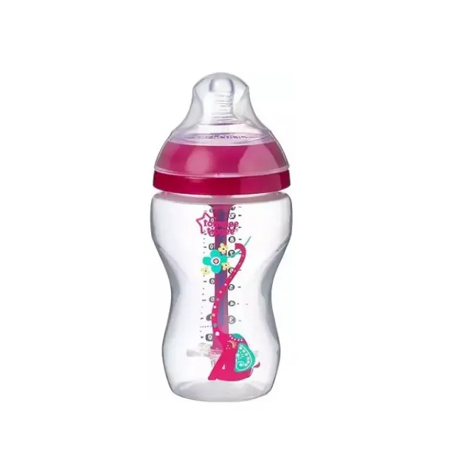Tommee Tippee Advanced Anti-Colic Μπιμπερό (3+ μηνών) - Κορίτσι 340ml 2